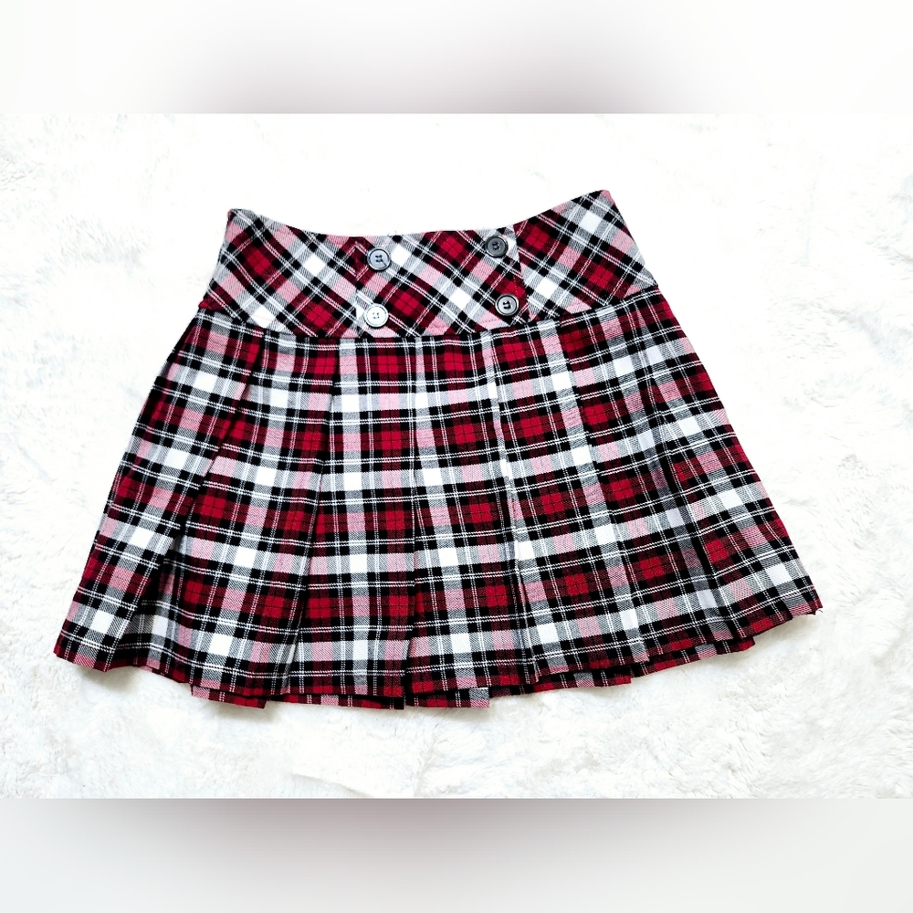 2 Vintage Plaid Skirts Size 10. Jessie Girl Canada + Marc & Maddie